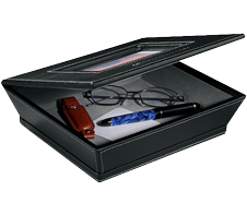 Bonded Leather Photo Box