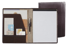 Mahogany Leather Writing Pads